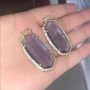 Kendra Scott Jewelry - Light purple & gold Danielle Kendra Scott earrings Kendra Scott Jewelry - Light purple & gold Danielle Kendra Scott earrings